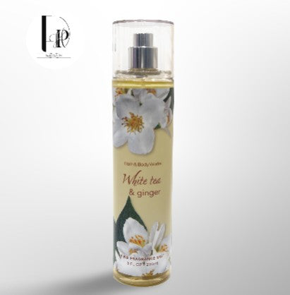 Bath & Body Works White Tea &amp; Ginger Fine Fragrance Mis